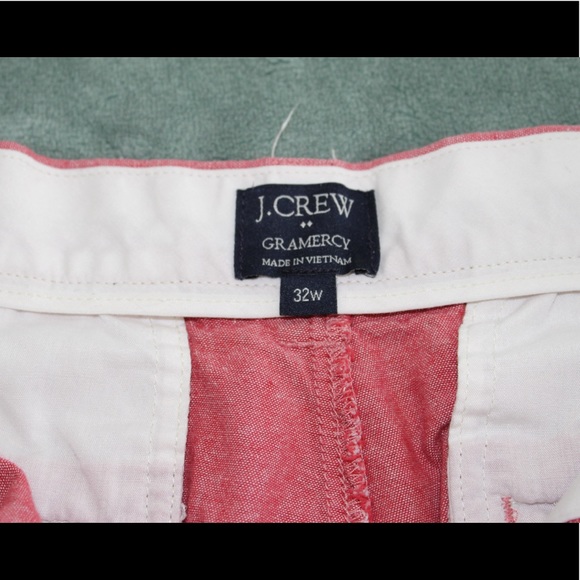 J. Crew men’s red cotton shorts - Picture 4 of 5